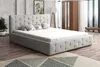 Polsterbett Bett Doppelbett COMO (Set 1) Stoff 180x200cm Produktbild-Vorschau 1