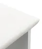 Aga Tabouret blanc mat pour coiffeuse, siège rembourré, Voir les images du produit 3