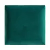 A single square teal velvet wall panel is shown against a white background. Anteprima dell’immagine prodotto