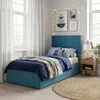 Modernes Polsterbett PAOLA 90x200, Einzelbett ohne Stauraum Produktbild-Vorschau 2