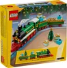 The image shows the packaging of a LEGO Creator 40700 Christmas Train set, with the train model displayed on the box. Produktbild-Vorschau