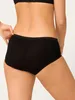Sloggi Women Basic Midi, dames midi slip (4-Pack), zwart Produktbild-Vorschau 4