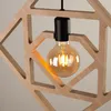 Lampa wisząca CARO 1xE27 15W drewno 145x8x50cm Sollux Podgląd zdjęcia produktu 4