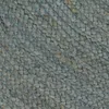 vidaXL Teppich Handgefertigt Jute Rund 120 cm Olivgrün -  Produktbild-Vorschau 5