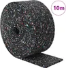 vidaXL Rubbergranulaatrol, zwart, 1000 x 10 x 0,3 cm, Productafbeelding-voorbeeld 3