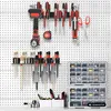 Organisateur mural Maclean / Étagère à outils, noir. Voir les images du produit 3