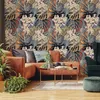 10m VLIES TAPETE Rolle Wohnzimmer Monstera Blumen Exotisch Produktbild-Vorschau 2