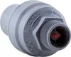 Close-up view of a grey plastic pressure regulator. Anteprima dell’immagine prodotto