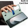 Leder Flip Case für Samsung Galaxy Z Fold 6, Smart View Produktbild-Vorschau 5