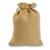 A single, empty burlap sack with a drawstring closure. Produktbild-Vorschau