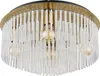 Globo Lighting Deckenleuchte Metall goldfarben matt, 5x E27 Produktbild-Vorschau 6