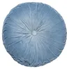 Dutch Decor Dekokissen Kaja Ø40 cm Blau Produktbild-Vorschau 1