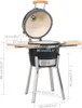 Kamado Grill BBQ Smoker Keramik 81 cm Produktbild-Vorschau 10