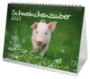 Schweinchenzauber DIN A5 Tischkalender für 2027 Schweine Produktbild-Vorschau 1