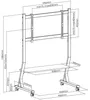 Techly ICA-TR325, 114,3 cm (45"), 2,29 m (90"), 75 x 75 mm, Náhľad obrázku produktu 12
