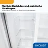Exquisit SBS520-CF-040E, Stojací, Americká dvířka, Černá, 2 Náhled obrázku produktu 8
