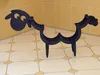 DanDiBo Uchwyt na rolkę papieru toaletowego Black Wood Podgląd zdjęcia produktu 6