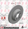 2 Zimmermann Bremsscheiben 358mm hinten für Audi Porsche VW Produktbild-Vorschau 3