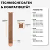 Bracelet de remplacement en acier inoxydable de style Voir les images du produit 4