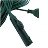 A close-up of a green electrical cord with a plug. Produktbild-Vorschau