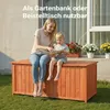 Wiltec cassetta da giardino in legno 127 x 55 x 60 cm Anteprima dell’immagine prodotto 6
