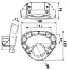 KNOTT 414004.001 Manövriergriff für 48-mm-Stützrad Produktbild-Vorschau 2