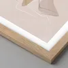 Gerahmtes Poster - Rahmen in heller Eiche - Buntstift Frau Produktbild-Vorschau 2