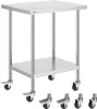 Table de travail VEVOR en acier inoxydable, table de Voir les images du produit 1