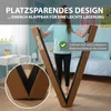 Schwebebalken 300 cm braun klappbar auf 150 cm  tragbarer Produktbild-Vorschau 3