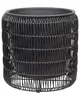BELIANI Blumentopf 2er Set Schwarz Rattan mit Innentopf Produktbild-Vorschau 6