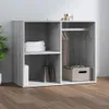 vidaXL Półka na toaletkę szara Sonoma 80x40x65 cm materiał Podgląd zdjęcia produktu 2