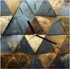 Wanduhr aus Glas mit Motiv Geometrische Wandkunst- 30 x 30 Produktbild-Vorschau 1