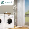 VOUNOT® Stendibiancheria a 4 livelli con rotelle 125x62x173 Anteprima dell’immagine prodotto 6