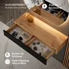 Planetmöbel AMYRA Konsolentisch 100 cm in Gold Eiche / Produktbild-Vorschau 3