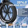 KOOLUX E-Bike 20*4 zoll E-fahrrad 48V15.6AH Elektrofahrrad Produktbild-Vorschau 2