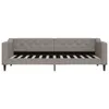 vidaXL Tagesbett Taupe 80x200 cm Stoff Produktbild-Vorschau 3