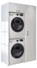Skříňka pod pračku Roomart DUO-I, šířka 112 cm, bílá barva Náhled obrázku produktu 4