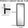 Costway Costwaz 120 x 37 cm miroir mural portes miroir avec Voir les images du produit 10