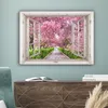 Leinwand Bilder 80x60 cm - Fensterblick - Japanisch - Produktbild-Vorschau 4