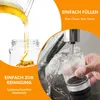 Tropffreier spender,10 Unzen Glas spender mit Griff Produktbild-Vorschau 6