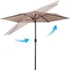 Parasol ogrodowy składany 6 segmentowy 300 cm z pokrowcem Podgląd zdjęcia produktu 8