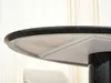 Ovaler Designer-Esstisch 200x100 GERSON - schwarzer Marmor Produktbild-Vorschau 7