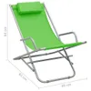 Schaukelstühle 2 Stk. Stahl Grün Produktbild-Vorschau 9