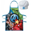 Kuchynská zástera + čiapka Avengers Marvel Náhľad obrázku produktu 1