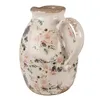 Clayre & Eef Dekorative Kanne 20x16x22 cm Beige Rosa Produktbild-Vorschau 2