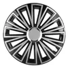 Radkappen 14" Schwarz-Silber SUNSET für Stahlfelgen, Produktbild-Vorschau 1