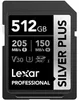 Lexar Professional SILVER PLUS, 512 GB, SDXC, UHS-I, 205 Náhled obrázku produktu 1