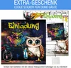 Einladungskarten Kindergeburtstag Mädchen & Jungen – Produktbild-Vorschau 6