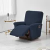 Potah na lehátko Stretch Recliner Chair Cover Small Plaid Náhled obrázku produktu 6