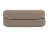 A taupe colored sofa is shown against a white background. Produktbild-Vorschau